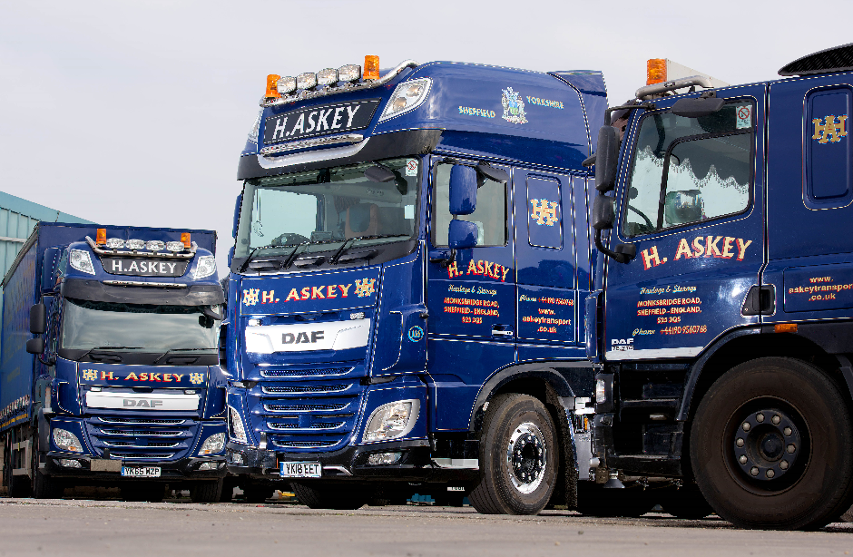H Aksey Transport DAF Truck
