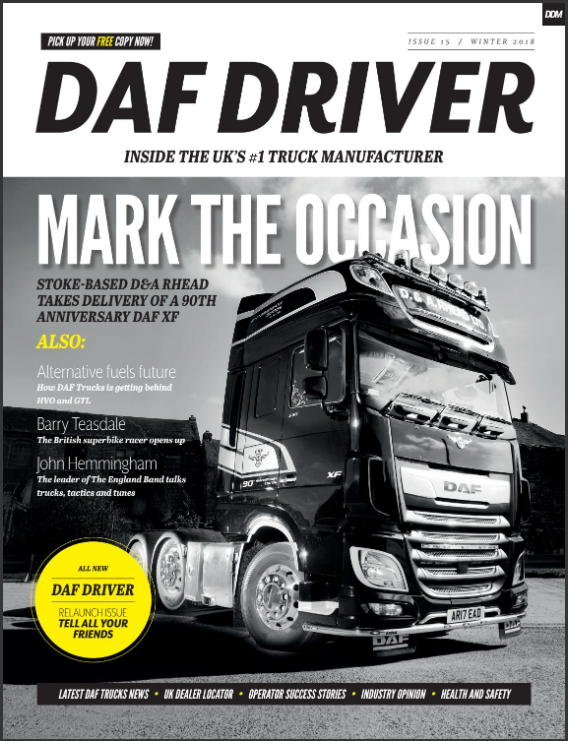 New, improved DAF Driver magazine hits the streets