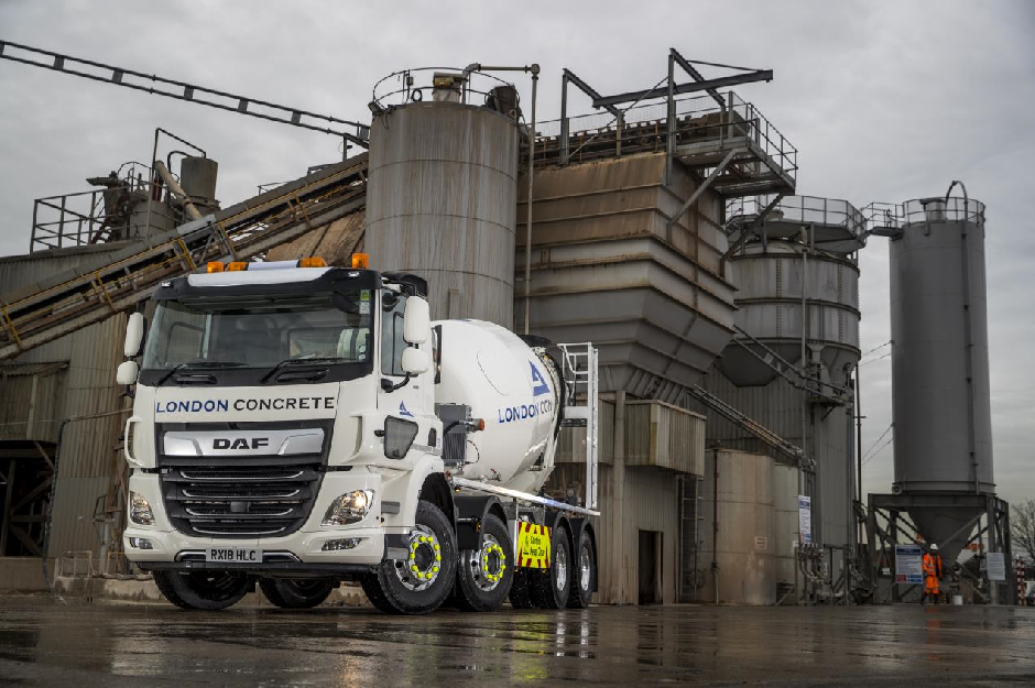 DAF London concrete