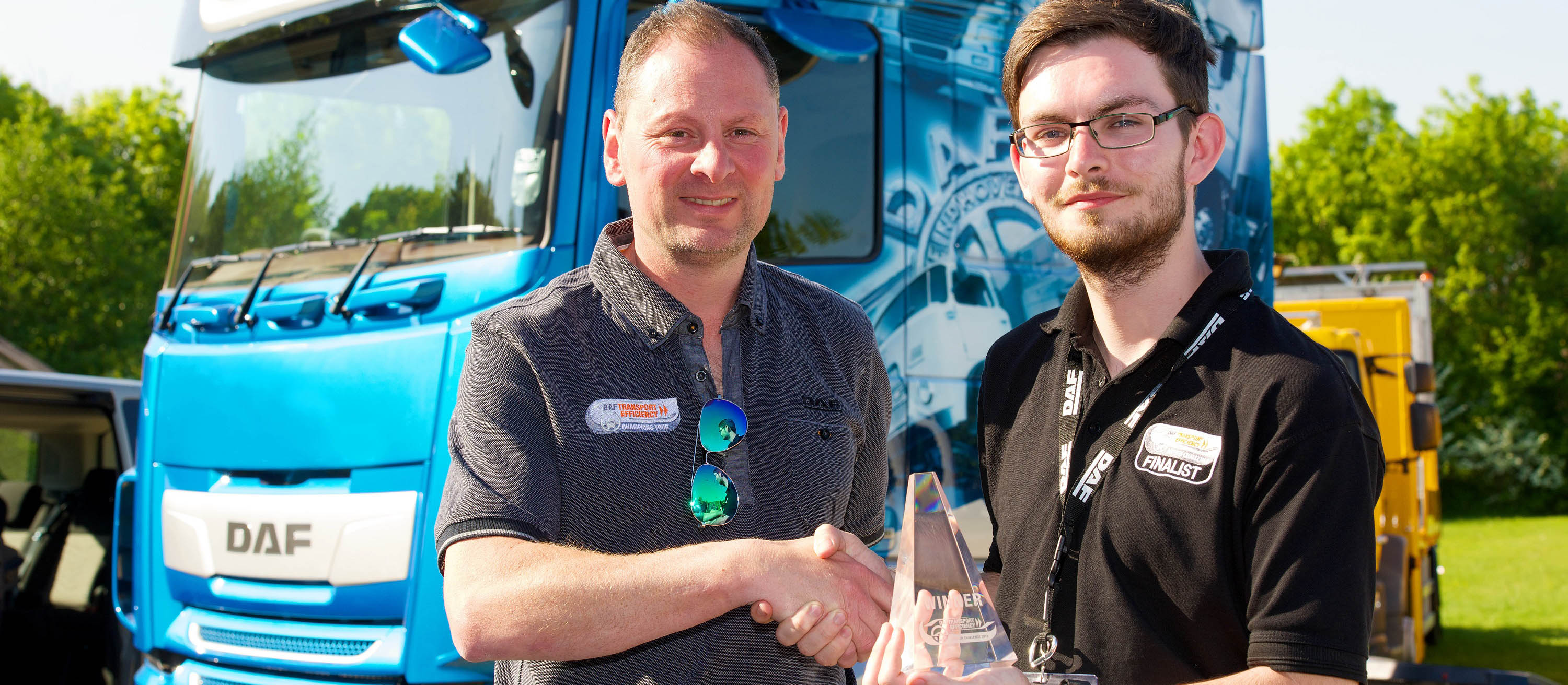 Scott Lewis Transport Efficiency Driver Champion