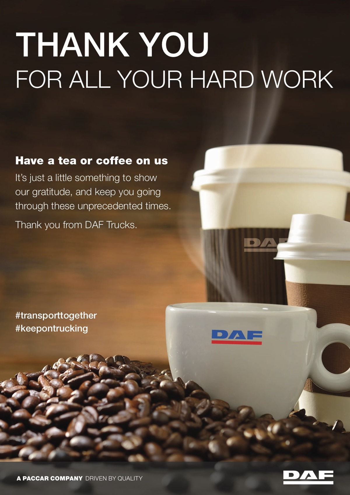 Free coffee poster