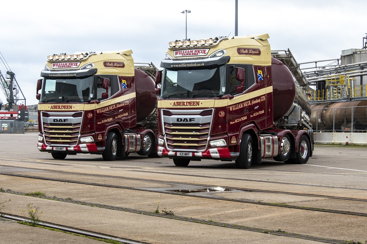 William Nicol new DAF XG+ 