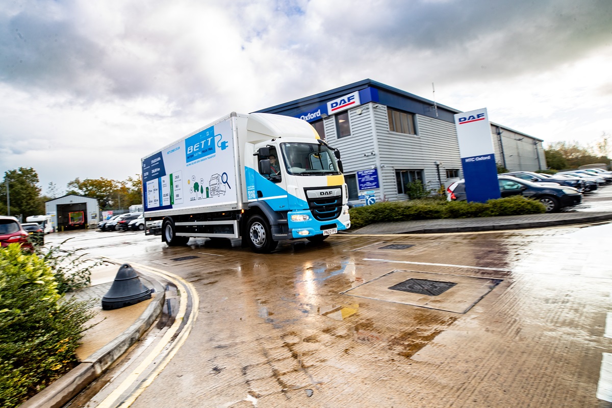DAF EV Relay will visit each DAF Truck Sales Dealer in the UK  Ireland