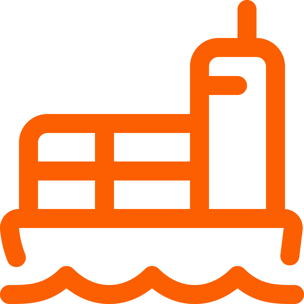 Shipment cargo boat