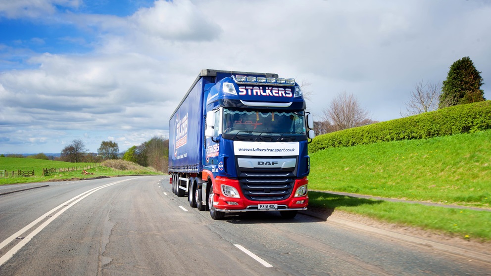 DAF New XF delivers fuel economy boost for Stalkers DAF Trucks Ltd