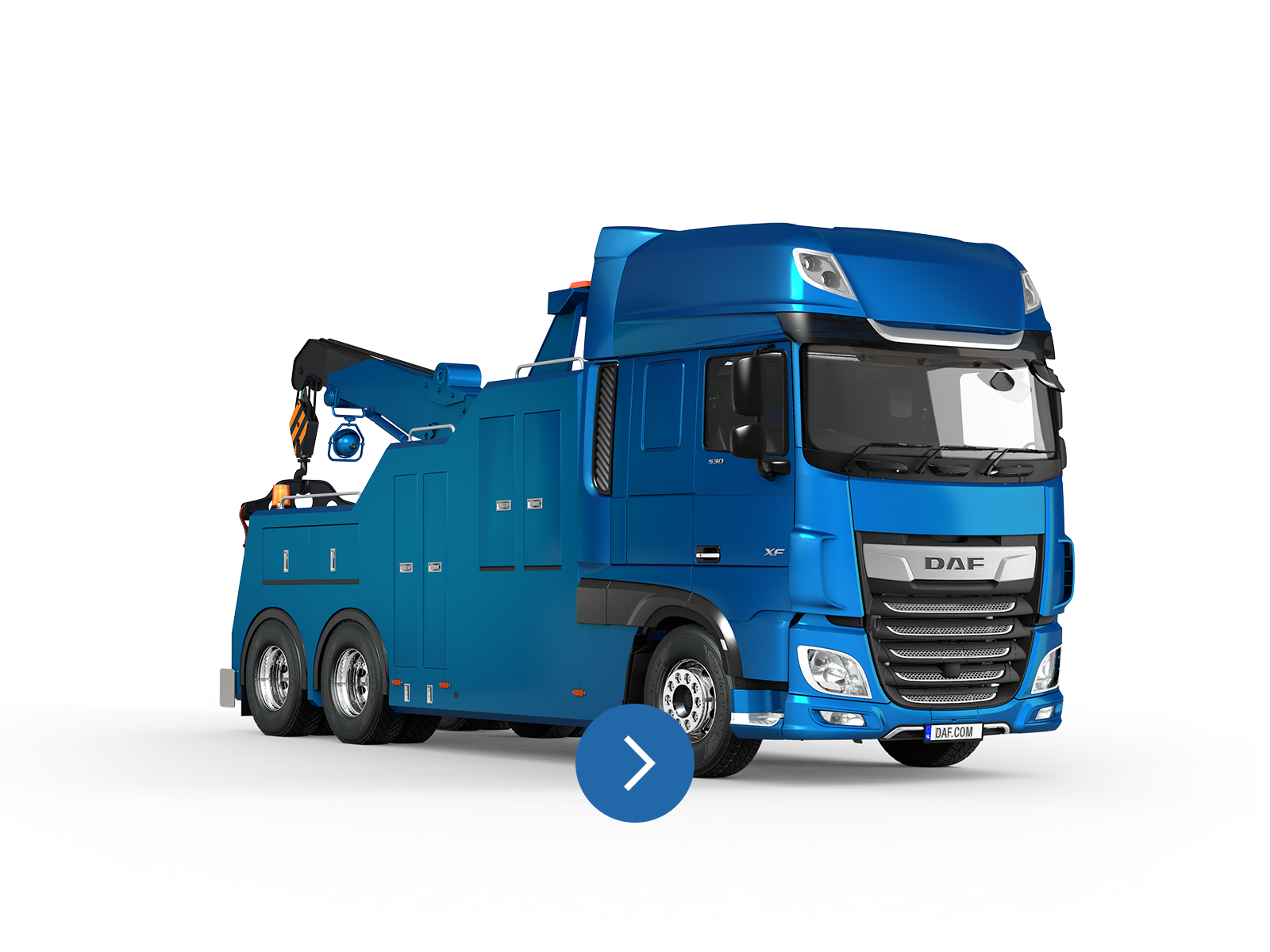 Truck recovery DAF Trucks Ltd, United Kingdom