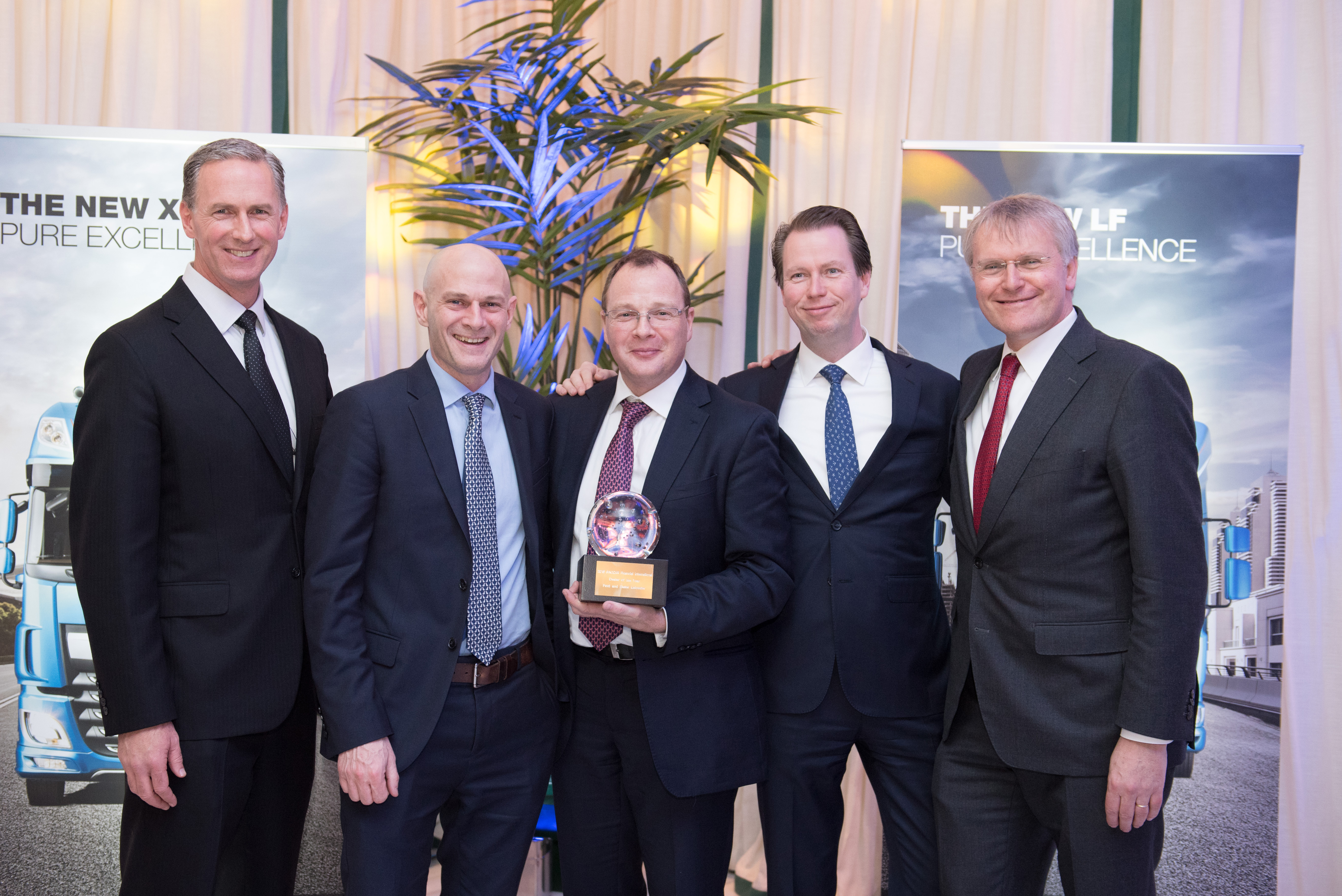 Ford Slater Ltd PACCAR Financial Europe International Dealer of the Year 2018
