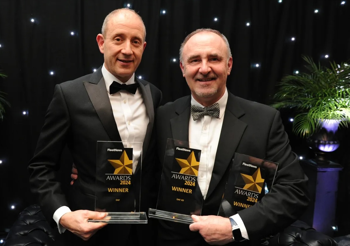 DAF Trucks nets another hat-trick at Fleet News Awards 2024