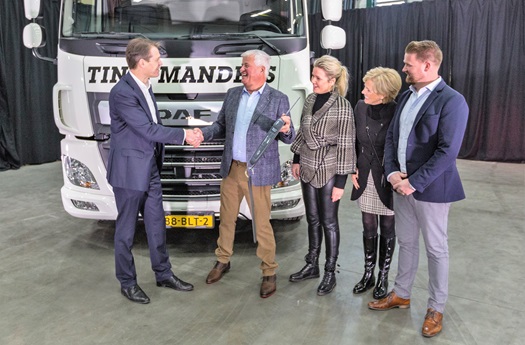 DAF CF Electric for Tinie Manders Transport