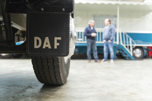 Oldest DAF truck still in commercial use - DAF A1600 from 1968