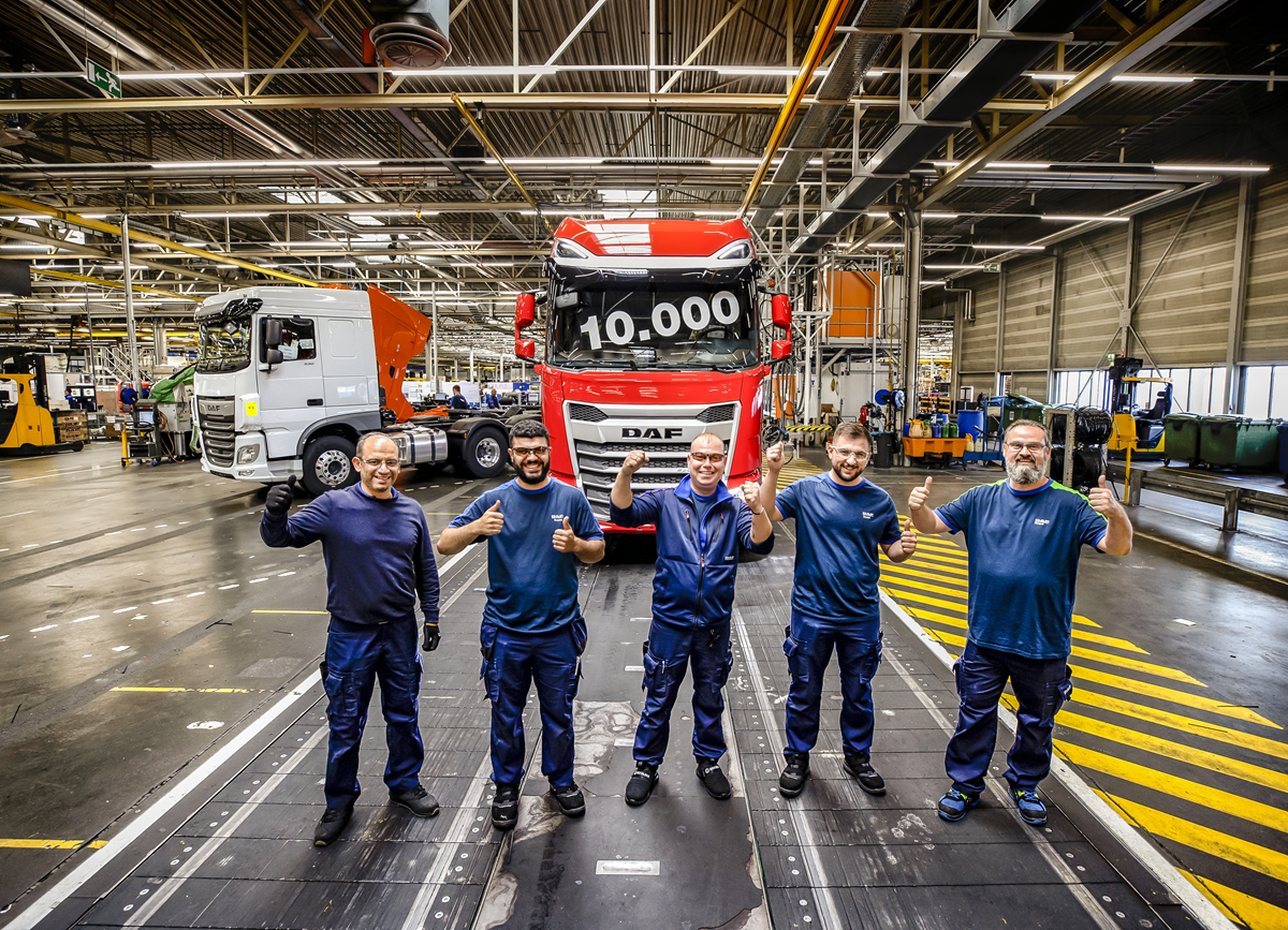 New Generation DAF reaches 10000 production milestone